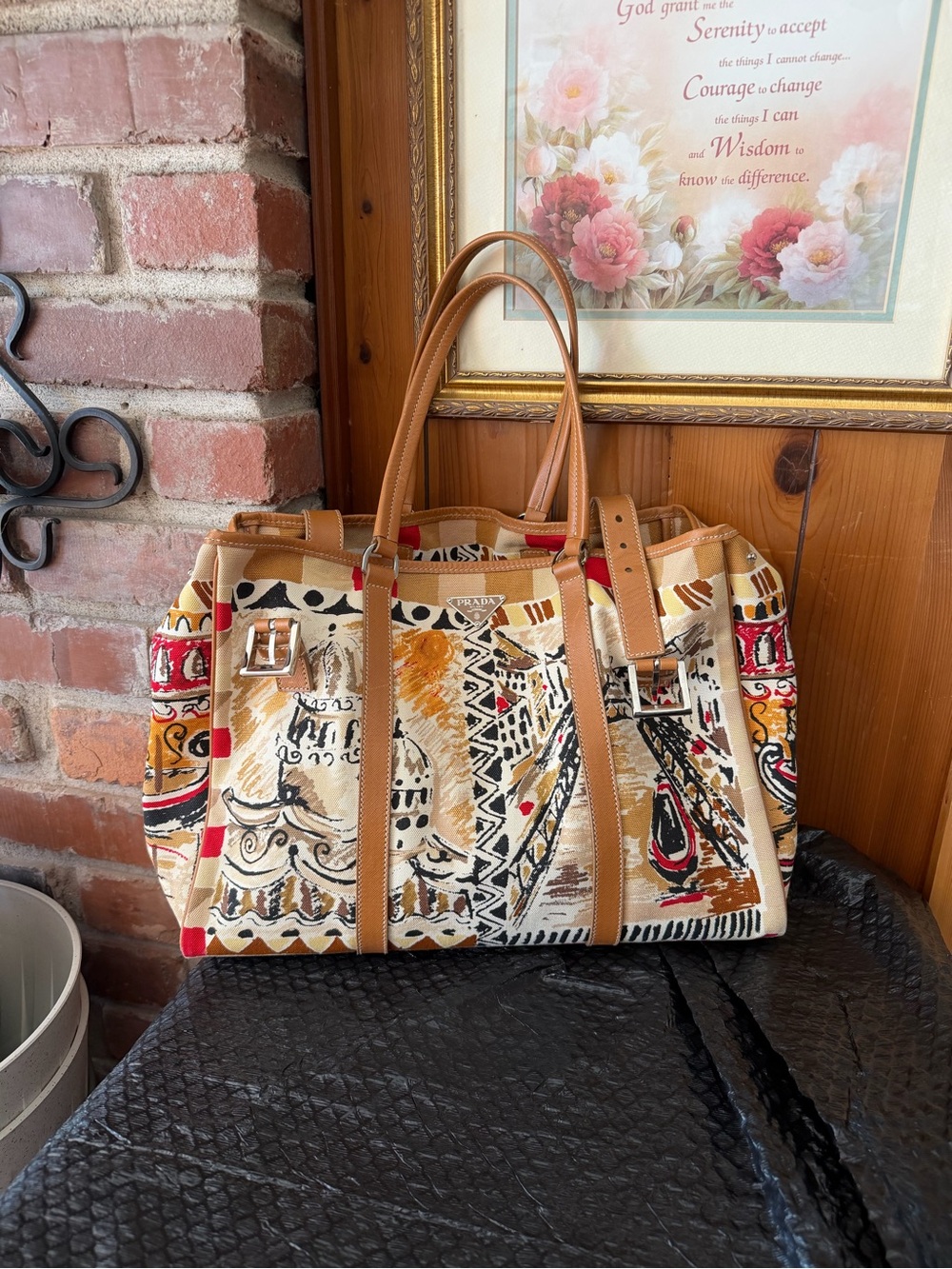 Prada Canvas Bag Close-up - Picture 4 of 13